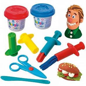 Набор для лепки Dough Shooters (Playgo, Play 8634)